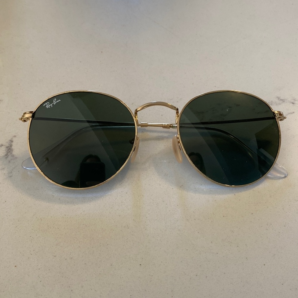Rayban round metal sunglasses
